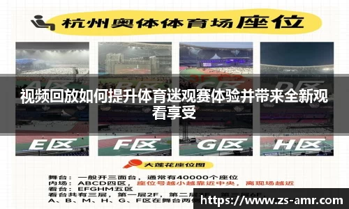 视频回放如何提升体育迷观赛体验并带来全新观看享受